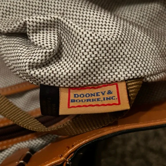 NWOT Dooney and Bourke | Flynn Patent Leather Shoulder Bag - Picture 6 of 13